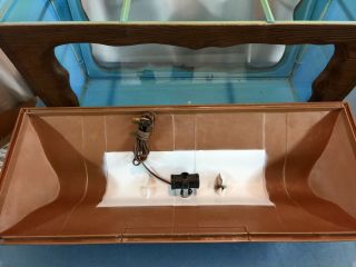 Rare Vintage 1970’s Pirates Treasure Chest Aquarium Tank California 15 - 20 Gal 4