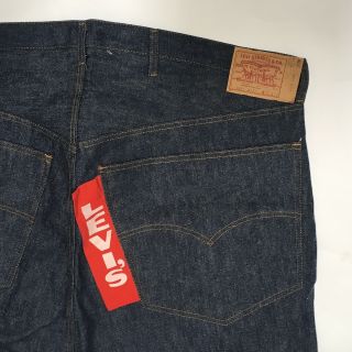 Levis 501 Big E Jeans Red Tab Store Display Pants 54x25 Vtg Denim Costume Vtg