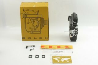 Rare [MINT in BOX] Bolex H16 Reflex REX - 5 16mm film movie camera from Japan C25 2