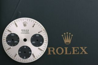 Rolex Vintage Daytona Silver Dial For 6263 - 6265 Correct For 3.  5 - 4.  2 Fcd9083