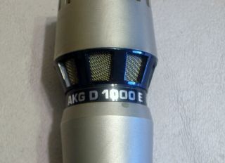 Vintage Akg D 1000 E Dynamic Microphone Electro - Voice 635a Dynamic Omni Mic