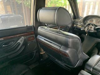 Bmw e38 RARE INDIVIDUAL PICNIC TABLES AND HEADRESTS WITH MIRRORS 7