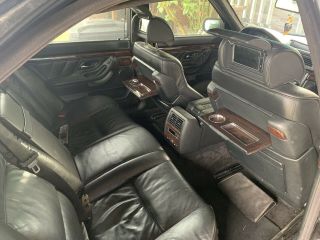 Bmw e38 RARE INDIVIDUAL PICNIC TABLES AND HEADRESTS WITH MIRRORS 8