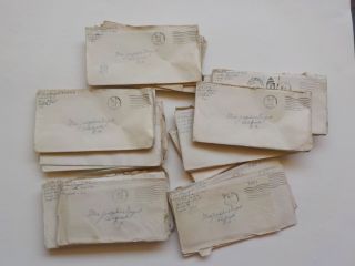 44 Wwii Letters U.  S.  S.  Audubon Colebrook Hampshire Norfolk Virginia Navy Ww2