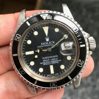 1974 Vintage Rolex Submariner Ref.  1680 " Project Watch "