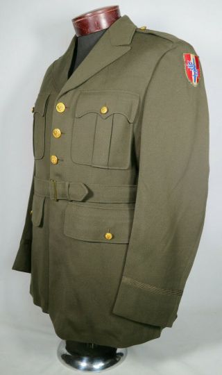 Wwii Us Army Austrian Occupation Forces Officer 