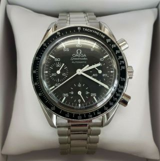 Vintage Mens Omega Speedmaster Automatic Watch 3510.  0500