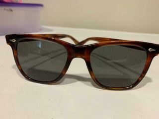 American Optical Saratoga Sunglasses True Color Jfk Cn25t - 51 Demi Amber Tortoise