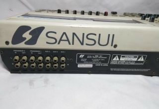 Sansui WS - X1,  6 Track Cassette Recorder,  8 Channel Mixer,  Vintage, 10