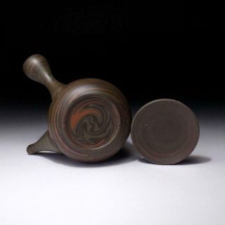 UH1: Vintage Japanese Tea Pot,  Tokoname ware,  Kneading,  Neriage technique 7