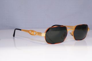 GIANNI VERSACE Mens Vintage 1990 Designer Sunglasses Gold S81 14M 20015 NOS 3