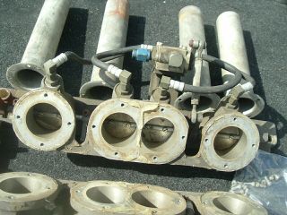 hilborn fuel injection system buick olds 215 vintage split rail with stacks 2