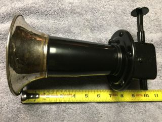 VINTAGE HAND PUSH AGOOGAH HORN,  UNIT IS REPAINTED AS WELL AS UNBRANDED 12