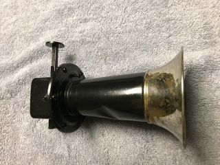 VINTAGE HAND PUSH AGOOGAH HORN,  UNIT IS REPAINTED AS WELL AS UNBRANDED 4
