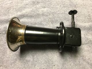 VINTAGE HAND PUSH AGOOGAH HORN,  UNIT IS REPAINTED AS WELL AS UNBRANDED 7