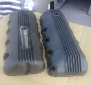 Ford 427 Sohc Engine Valve Covers,  N.  O.  S.  (old Stock).  Extremely Rare.