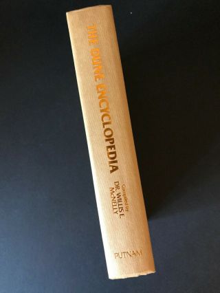 The Dune Encyclopedia - 1984 - Rare,  1st Edition,  Vtg,  Hardcover Book with DJ 5
