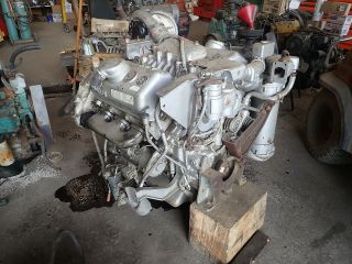 Detroit Diesel 6v53t Silver Turbo Engine Runs Exc Video Rare 275 Hp 6v53 V6