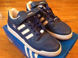 2003 Adidas Forum Lo PRF (Size 10) Originals Blue White Gum Sole Vintage Rare 2