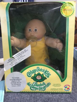 1984 Vintage Cabbage Patch With Xavier Roberts Signature From Italy Jesmar 4
