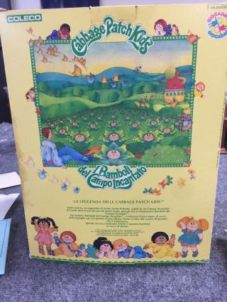 1984 Vintage CABBAGE PATCH with Xavier Roberts Signature From Italy Jesmar 4 7