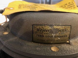 Rare Western Electric 756 - A Loudspeaker -, 6