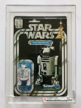 Star Wars R2 - D2 12 Back - C Vtg Kenner Moc Cas 85 85/85 Afa Archival Just Graded