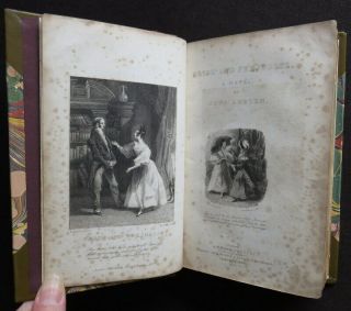 Rare Early JANE AUSTEN 1833 PRIDE & PREJUDICE 1st BENTLEY SINGLE VOLUME ED 2