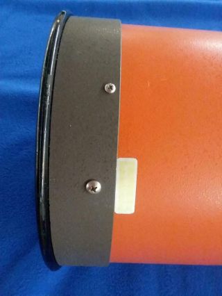 Vintage orange Celestron C 8 SCT OTA StartBright coating dovetail bar 4