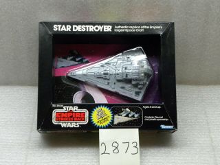 Star Wars Vintage 1979 Die Cast Star Destroyer Box Kenner 39230
