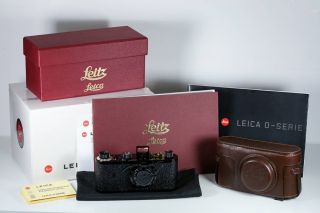Leica 0 - Series - 10500 Leitz - Rare Lacquer Schwarz - Black Paint - Germany