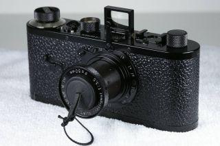 Leica 0 - Series - 10500 Leitz - Rare Lacquer Schwarz - Black Paint - Germany 3