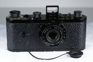 Leica 0 - Series - 10500 Leitz - Rare Lacquer Schwarz - Black Paint - Germany 4