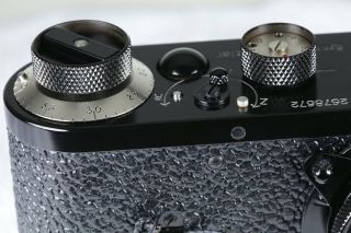 Leica 0 - Series - 10500 Leitz - Rare Lacquer Schwarz - Black Paint - Germany 7