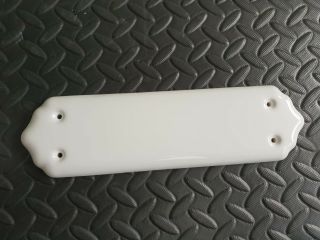 PORCELAIN DOOR PUSH FINGER PLATES OLD STOCK 2