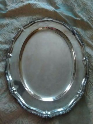 Sterling Silver Tray 800 2.  2 Lbs