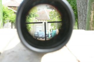 Vintage Carl Zeiss ZF 4x32 M Post War Scope DDR Germany (For use) 2