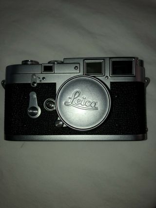 Vintage Leica M3 Camera With Accessories