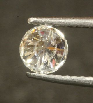 GIA certified.  51ct I1 G loose brilliant round diamond estate vintage antique 7