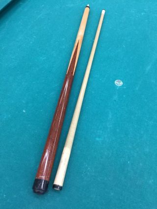 Vintage Custom Shurtz Sneaky Pete Pool Cue 3/8x10 Mcdermott Pin - Rare find 6