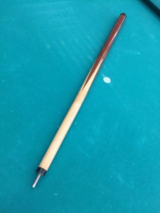 Vintage Custom Shurtz Sneaky Pete Pool Cue 3/8x10 Mcdermott Pin - Rare find 7