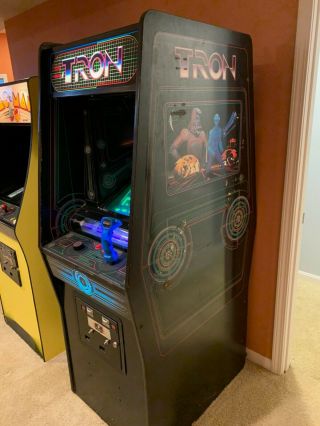 - Vintage Tron Full Size Arcade Video Game