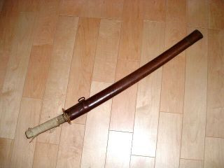 Js57 Japanese Samurai Sword: Ija Army Gunto Kanetoshi Project Piece