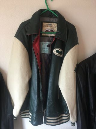 Vintage Wu Wear Leather Jacket (very Rare)