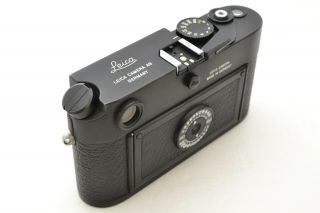 RARE - Japan Model Leica M6 Black 0.  85 TTL 35mm Rangefinder Camera 2262 5