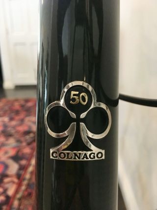 Colnago 50th Anniversary Carbon.  Very Rare Complete Campy Record. 11