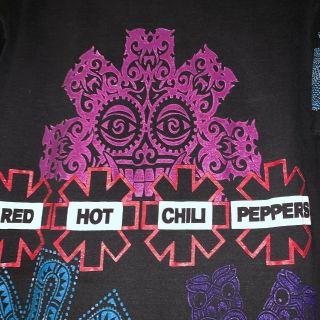 Vintage 1992 Red Hot Chili Peppers Aztec Mayan 90s 1990s T - Shirt AOP 10