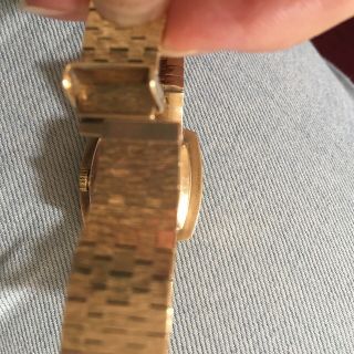 ladies vintage 1960’s solid 9ct gold watch 10