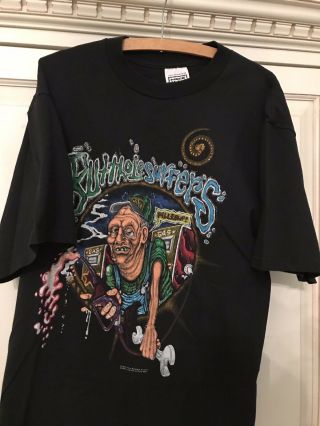 Vintage Butthole Surfers Shirt 1994 Independent Worm Saloon Concert Shirt Xl