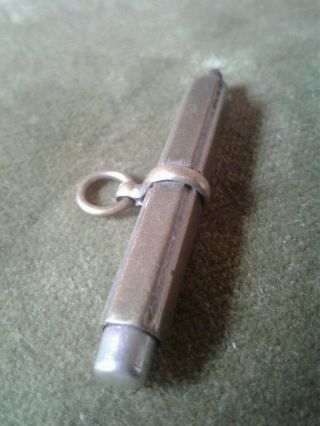 Antique silver plated brass adjusrable watchmakers/bench key 3